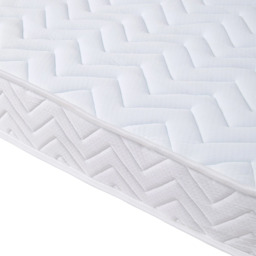 Living and Home Single Cooling Gel Memory Foam Mattress with Spring Support - White - Wilko - thumbnail 5