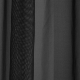 Tyrone Textiles Crystal Black Plain Sheer Voile Panel Curtain 145 x 183cm - Size: 183 x 145 x 1cm - Wilko - thumbnail 3
