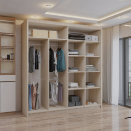 Sliding Wardrobes 4U 2 Sliding Door Oak Full Length Mirrored Wardrobe 203cm - Size: 2 Door - Brown - Wilko - thumbnail 3