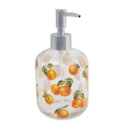 Orange Soap Dispenser Clear - Wilko - thumbnail 1