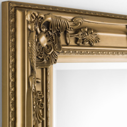 Julian Bowen Palais Gold Lean To Dress Mirror - Size: 170 x 70cm - Wilko - thumbnail 6