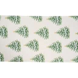 Christmas Tree Table Runner White - Wilko