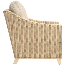 Desser Furniture Dijon Farrow Armchair - Size: Single - Cream - Wilko - thumbnail 5