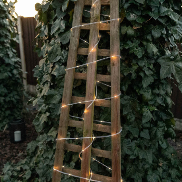 ValueLights 10m Copper Warm White LED String Light with Remote - Size: 0.5 x 1000 x 0.5cm - Orange - Wilko - image 1