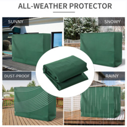 Outsunny 3 Seater Green Oxford Swing Chair Cover 185 x 133 x 240cm - Size: 40 x 18 x 40cm - Wilko - thumbnail 5