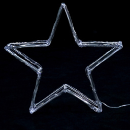 The Seasonal Gift Co. Warm White LED Star Christmas Decoration 30cm - Size: 32 x 32 x 6cm - Wilko - thumbnail 4