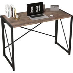 Miami Folding Computer Desk Brown - Size: 75 x 80 x 40cm - MCC - Wilko - thumbnail 3