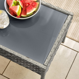 Furniture Box Zante 4 Seater Grey Rattan Lounge Set - Furniturebox - Wilko - thumbnail 5