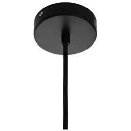 Premier Housewares Black Metal Wire Pendant Light - Size: 25 x 25 x 120cm - Wilko - thumbnail 6
