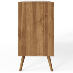 GFW Rowan 6 Drawer Oak Slatted Chest of Drawers - Wilko - thumbnail 6