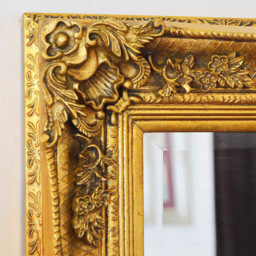 Davenport Gold Ornate Flourish Full Length Mirror 175 x 78cm - MirrorOutlet - Wilko - thumbnail 4