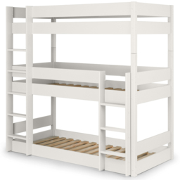 Julian Bowen Trio Surf White Triple Sleeper Bunk Bed - Size: Single - Wilko - thumbnail 5