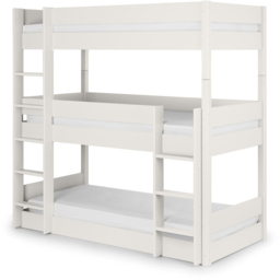 Julian Bowen Trio Surf White Triple Sleeper Bunk Bed - Size: Single - Wilko - thumbnail 4