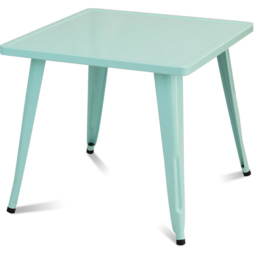 Costway Kids Metal Square Table Blue - Size: 76 x 76 x 11cm - Wilko - thumbnail 3