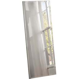 Yearn Silver Classic Bevelled Dressing Mirror 122 x 46cm - Wilko