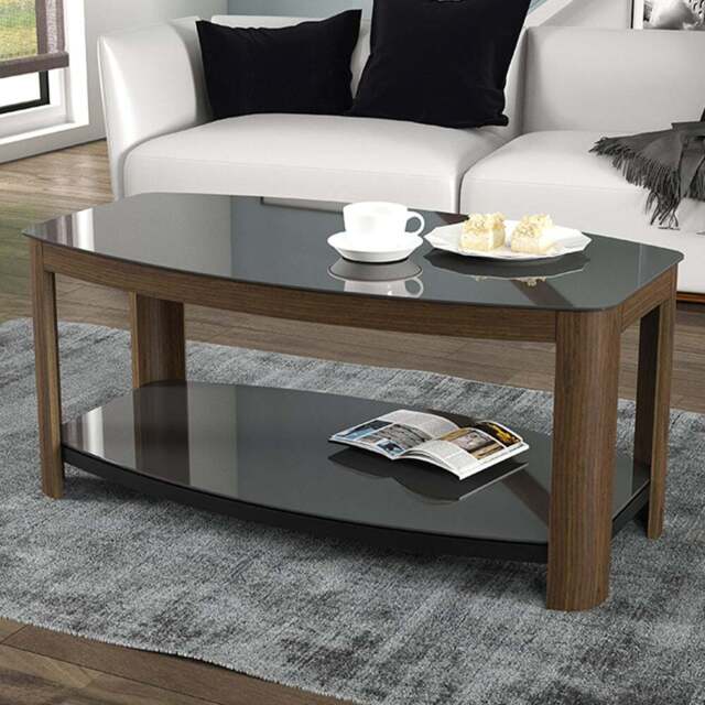 AVF Affinity Walnut Coffee Table - Size: 55 x 100 x 45cm - Wood - Wilko - image 1