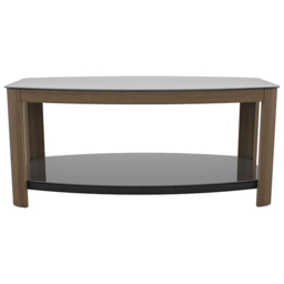 AVF Affinity Walnut Coffee Table - Size: 55 x 100 x 45cm - Wood - Wilko - thumbnail 4