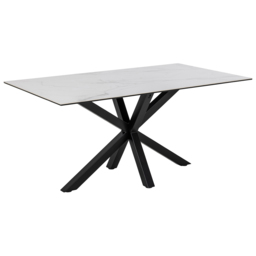 Florence Heaven 6 Seater Ceramic Dining Table White - Multi - Furniture To Go - Wilko - thumbnail 3
