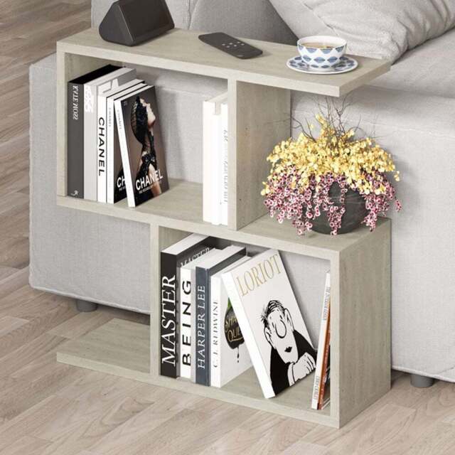 Decortie Homemania Light Stone Side End Table - Cream - Wilko - image 1