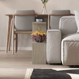 Decortie Homemania Light Stone Side End Table - Cream - Wilko - thumbnail 5