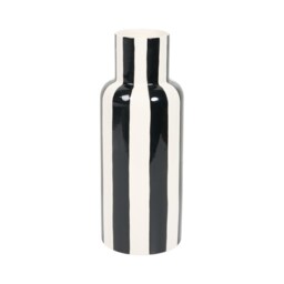 Ceramic Stripe VaseMonochrome - Wilko - thumbnail 3