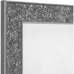 Julian Bowen Staccato Fragment Wall Mirror - Size: 110 x 80cm - Silver - Wilko - thumbnail 4