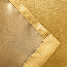 Enhanced Living Vogue Ochre Thermal Blackout Eyelet Readymade Curtains 117 x 183cm - Yellow - Wilko - thumbnail 5