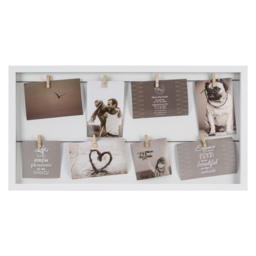 The Port Co. Gallery Black and White Photo Frame 33 x 63cm - Size: Multi - The Port. Co Gallery - Wilko - thumbnail 3