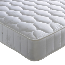 Queen Ortho King Size Coil Sprung Semi Orthopaedic Mattress - White - Bedmaster - Wilko - thumbnail 3
