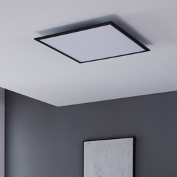 EGLO Salobrena Black LED Ceiling - Size: 59.5 x 59.5 x 5cm - Wilko - thumbnail 3