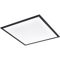 EGLO Salobrena Black LED Ceiling - Size: 59.5 x 59.5 x 5cm - Wilko - thumbnail 1