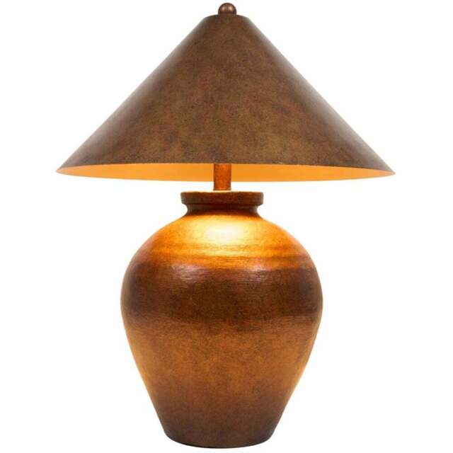Marley Table Lamp - Brown - Wilko - image 1