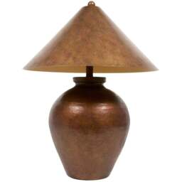 Marley Table Lamp - Brown - Wilko - thumbnail 4