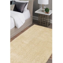 Homemaker Honey Snug Plain Shaggy Rug 160 x 230cm - Yellow - Wilko - thumbnail 5