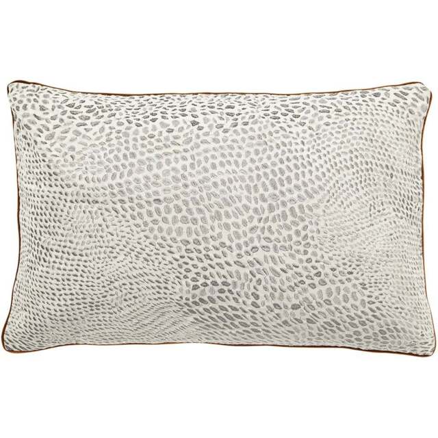Nalu Nicole Scherzinger Glow Stone and Sunset Cushion 60 x 40cm - Stone & Sunset - Wilko - image 1