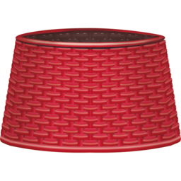St Helens Red Rattan Christmas Tree Skirt - Size: 95 x 610 x 610cm - Wilko - thumbnail 1