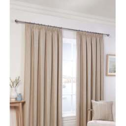 Padstow Thermal Curtain - Natural/168cm/137cm - Divante - Wilko - thumbnail 7