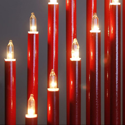 Marco Paul 33 LED Red Candle Bridge - Size: 32 x 34 x 8cm - Wilko - thumbnail 3