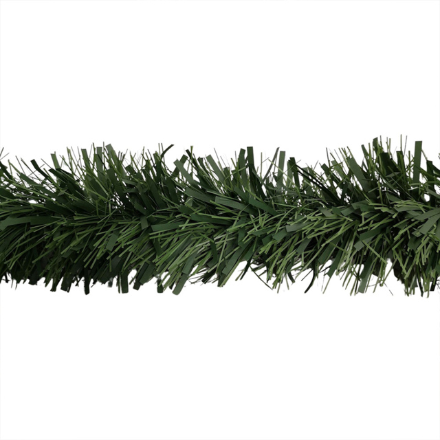 Samuel Alexander Festive Chunky Pine Christmas Tinsel Garland Green 300cm - Size: 3cm - Wilko - image 1