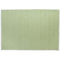 Hug Rug Green Woven Herringbone Rug 120 x 170cm - Wilko - thumbnail 1