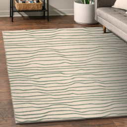Esselle Home Aura Dune Natural and Green Rug 200 x 290cm - Wilko - thumbnail 7