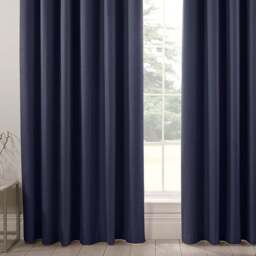 Divante Hoxton Navy Blackout Eyelet Curtains 183 x 168cm - Size: W 183 x D 168cm - Wilko - thumbnail 7