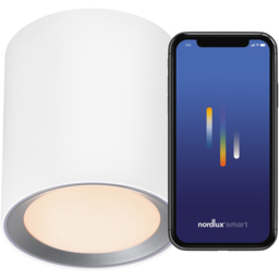 Nordlux Landon Smart White Long Ceiling Light - Size: 14 x 12.5 x 14cm - Wilko - thumbnail 6