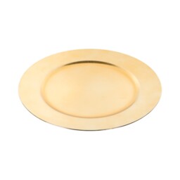 Plastic Charger Plate Gold - Wilko - thumbnail 4