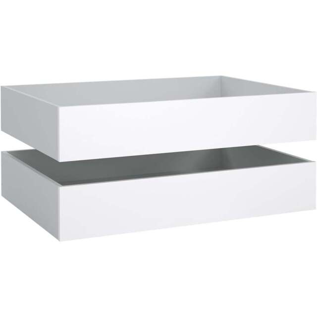 Florence White High Gloss Underbed Drawer Set of 2 - Furniture to Go - Wilko - image 1