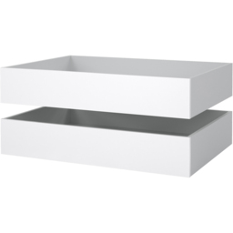 Florence White High Gloss Underbed Drawer Set of 2 - Furniture to Go - Wilko - thumbnail 4