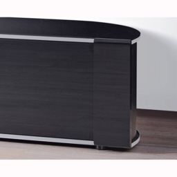 MDA Designs Sirius 1600 2 Door Black TV Cabinet - Size: 45 x 160 x 48cm - Wilko - thumbnail 7