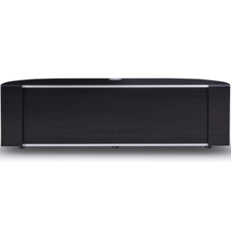 MDA Designs Sirius 1600 2 Door Black TV Cabinet - Size: 45 x 160 x 48cm - Wilko - thumbnail 4