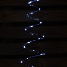 Samuel Alexander 4 Pack White Spiral LED Christmas Tree Garden Path Light - Size: 30 x 20 x 7cm - Silver - Wilko - thumbnail 5