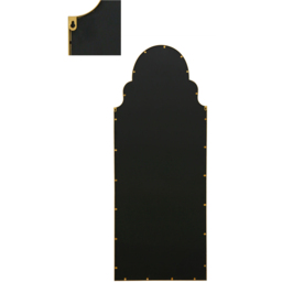 MirrorOutlet The Arcus Gold Framed Arched Leaner and Wall Garden Mirror 180 x 70cm - Size: 180 x 70 x 3cm - Wilko - thumbnail 5